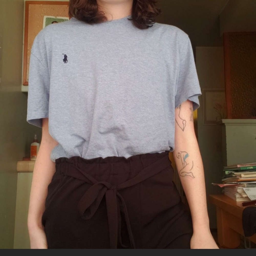 Pale Blue Ralph Lauren T Shirt